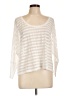 BCBGMAXAZRIA Ivory 3/4 Sleeve Top Size L - photo 1
