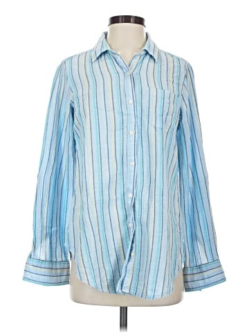 St. John's Bay Long Sleeve Button-Down Shirt (view 1)
