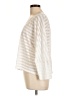 BCBGMAXAZRIA Ivory 3/4 Sleeve Top Size L - photo 5