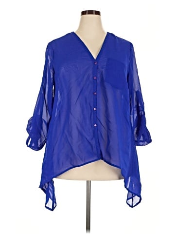 Live 4 Truth 3/4 Sleeve Blouse (view 1)