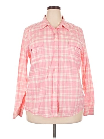 Gap Long Sleeve Button-Down Shirt (view 1)