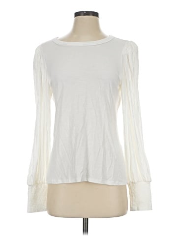 White House Black Market 3/4 Sleeve T-Shirt (view 1)