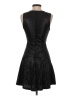 Francesca's Metallic Black Cocktail Dress Size XS - photo 2