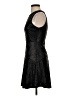 Francesca's Metallic Black Cocktail Dress Size XS - photo 5
