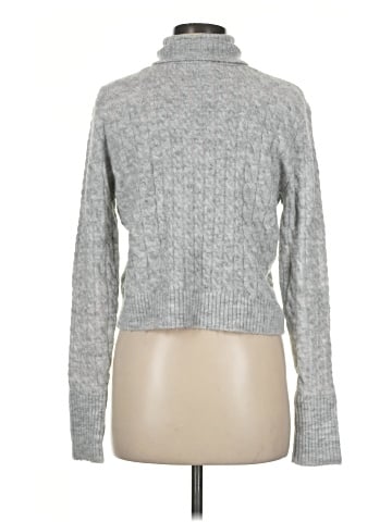 Blue Rain Turtleneck Sweater (view 2)