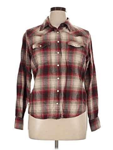 Gap Long Sleeve Button-Down Shirt (view 1)