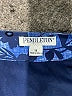 Pendleton 100% Silk Print Blue Silk Skirt Size 14 Petite - photo 4
