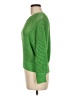 Equipment 100% Cotton Green Pullover Sweater Size M - photo 5