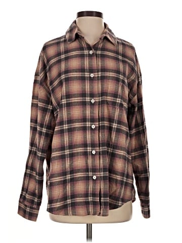 Aeropostale Long Sleeve Button-Down Shirt (view 1)