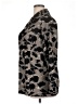 Notations Print Gray Blazer Size 1X - photo 5
