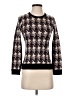 Rag & Bone 100% Wool Houndstooth Black Wool Pullover Sweater Size XXS - photo 1