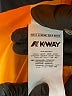 Play Comme Des Garçons x K-Way 100% Polymide Hearts Yellow Half Zip Jacket Size 10 - photo 11