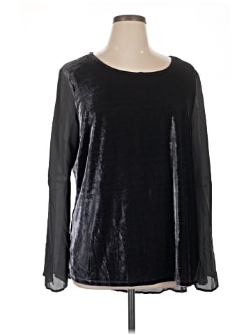 Faded Glory Long Sleeve Blouse (view 1)