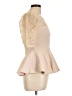 Unbranded Ivory Short Sleeve Top Size L - photo 4