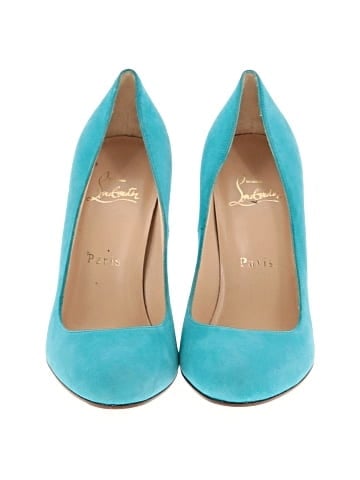 Christian Louboutin Suede Simple 85mm Pump (view 2)