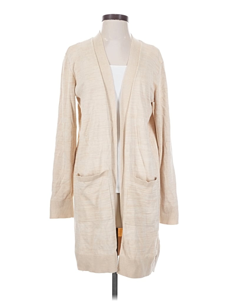 Pre-owned Duluth Trading Co. Cardigan Sweater In Tan