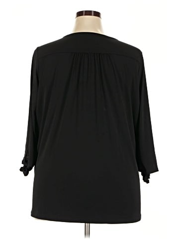 Jessica London 3/4 Sleeve Blouse (view 2)
