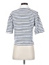 Gap 100% Cotton Stripes White Short Sleeve Top Size S - photo 2