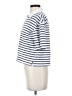 Gap 100% Cotton Stripes White Short Sleeve Top Size S - photo 5