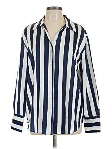 New York & Company Long Sleeve Blouse (view 1)