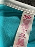 Justice Color Block Blue Two Piece Swimsuit Size 10 - photo 3