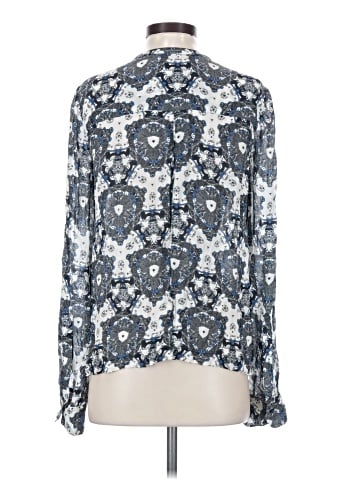 A.L.C. Long Sleeve Silk Top (view 2)