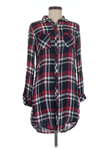 Cupid's Diary Long Sleeve Button-Down Shirt (view 1)