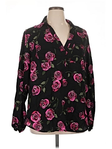 Torrid Long Sleeve Blouse (view 1)