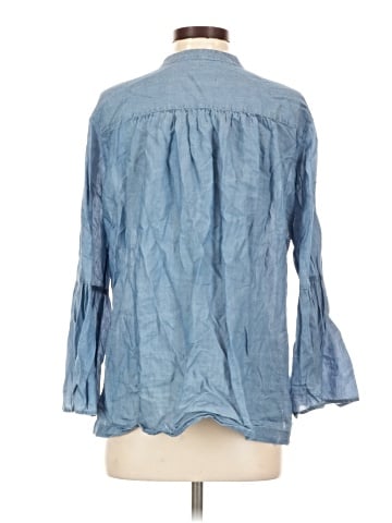 Ann Taylor LOFT 3/4 Sleeve Blouse (view 2)