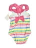 Gymboree Hearts Pink One Piece Swimsuit Size 12-18 mo - photo 2