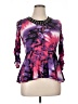 Cato Purple 3/4 Sleeve Blouse Size 16 - photo 1