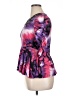 Cato Purple 3/4 Sleeve Blouse Size 16 - photo 5