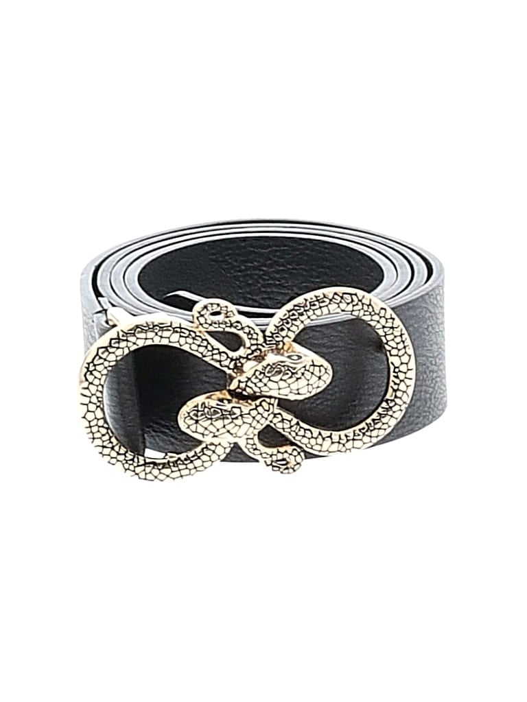 Pre-owned Express Outlet Belt In Silver