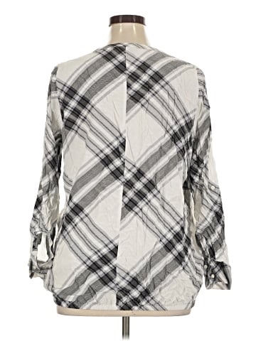 Lane Bryant Long Sleeve Blouse (view 2)