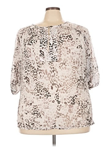JLo by Jennifer Lopez 3/4 Sleeve Blouse (view 1)