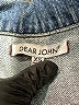 Dear John 100% Cotton Blue Denim Jacket Size XS - photo 6