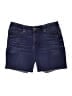Democracy Blue Denim Shorts Size 10 - photo 1