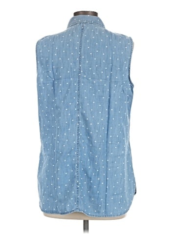 Talbots Outlet Sleeveless Button-Down Shirt (view 2)