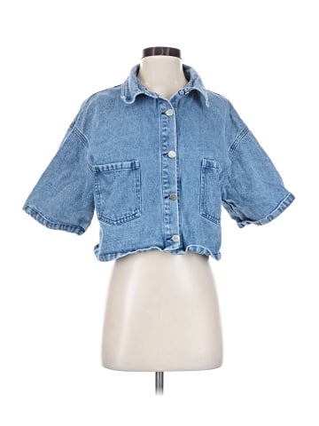 Butter Melon Denim Jacket (view 1)