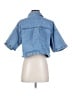 Butter Melon 100% Cotton Blue Denim Jacket Size S - photo 2