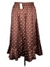 Torrid Polka Dots Brown Casual Skirt Size 1X Plus (1) - photo 2