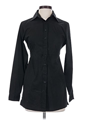 New York & Company Long Sleeve Button-Down Shirt (view 1)