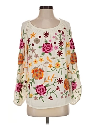 Chelsea & Theodore Long Sleeve Blouse (view 1)