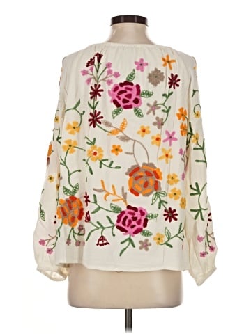 Chelsea & Theodore Long Sleeve Blouse (view 2)