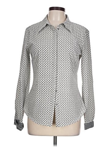 Zara Basic Long Sleeve Blouse (view 1)