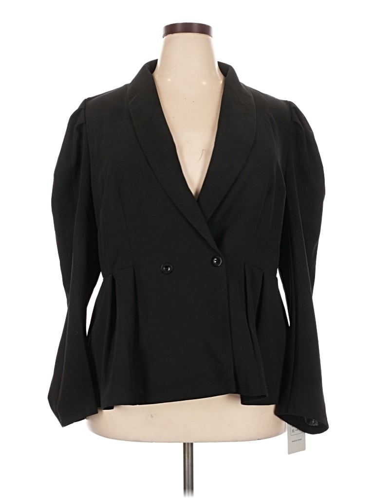 Unbranded Blazer Jacket In Black