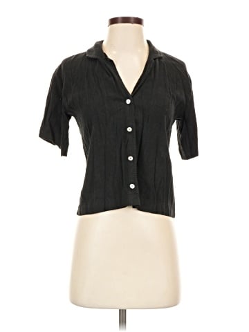 Madewell Button-Front Resort Shirt in Lusterweave (view 1)