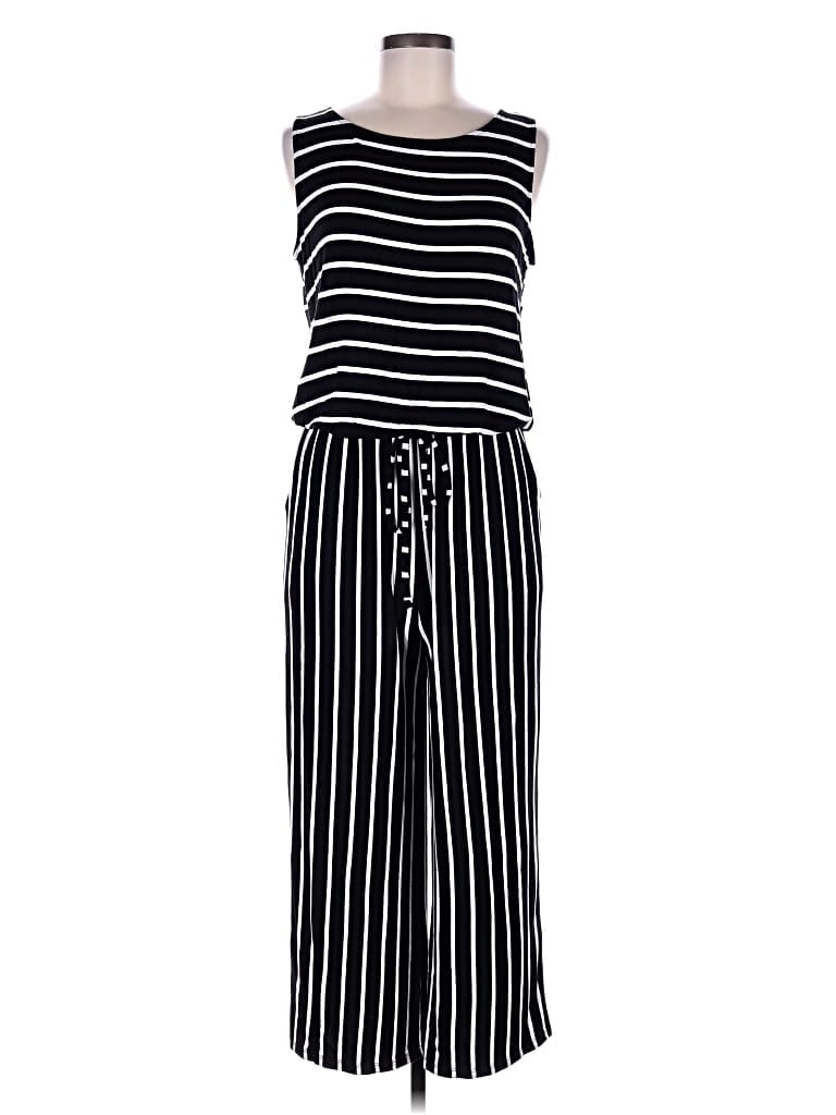 Pre-owned Zenana Jumpsuit In Black