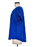Pleione 100% Polyester Blue Short Sleeve Blouse Size M - photo 5