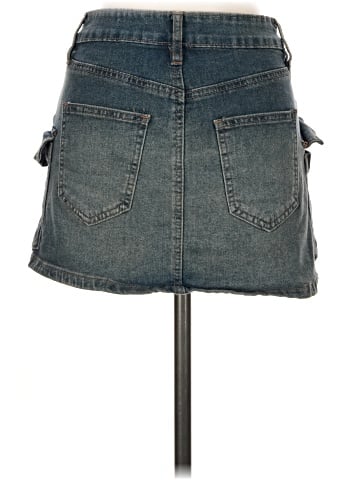 Love Culture Denim Skirt (view 2)